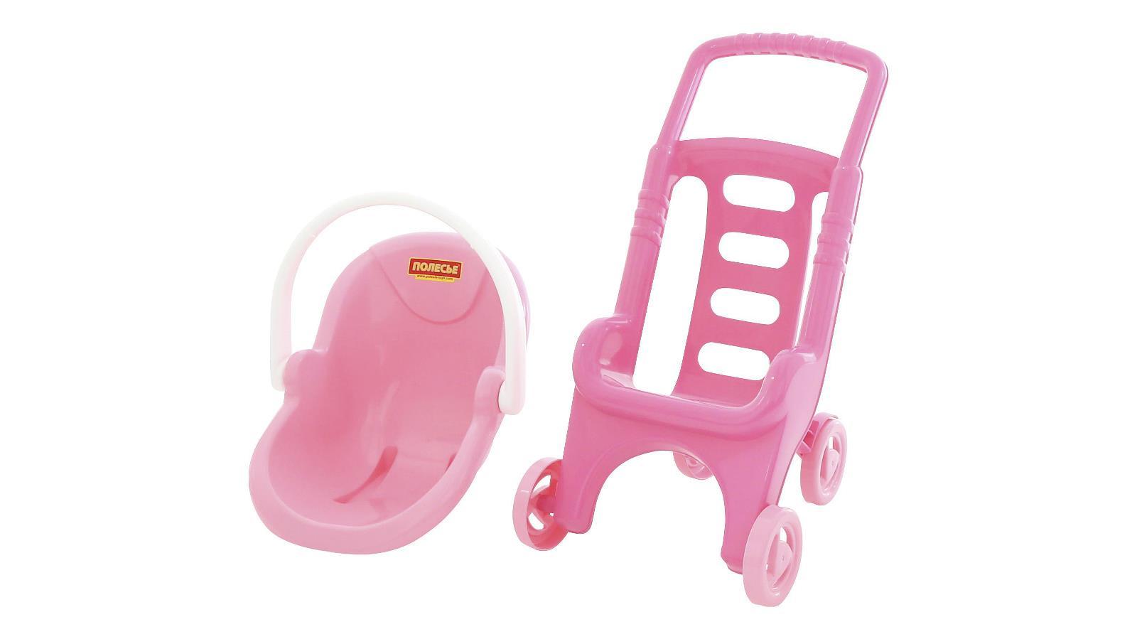 Игрушечная коляска 2 в 1 «Pink Line» Palau Toys - 44525_PLS