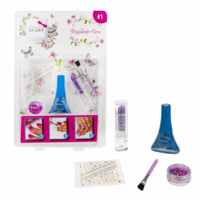 Набор для дизайна ногтей с аксессуарами 1Toy Lukky - Т16786