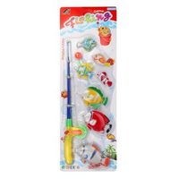 Настольная игра Рыбалка магнитная 7 фигурки + удочка - 3904