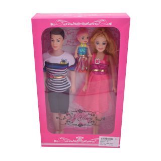 Игровой набор с куклами *Семья* - Y007-1