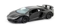 Машина металлическая RMZ City Lamborghini Aventador LP 750-4 Superveloce, масштаб 1:32, черный матовый - 554990M