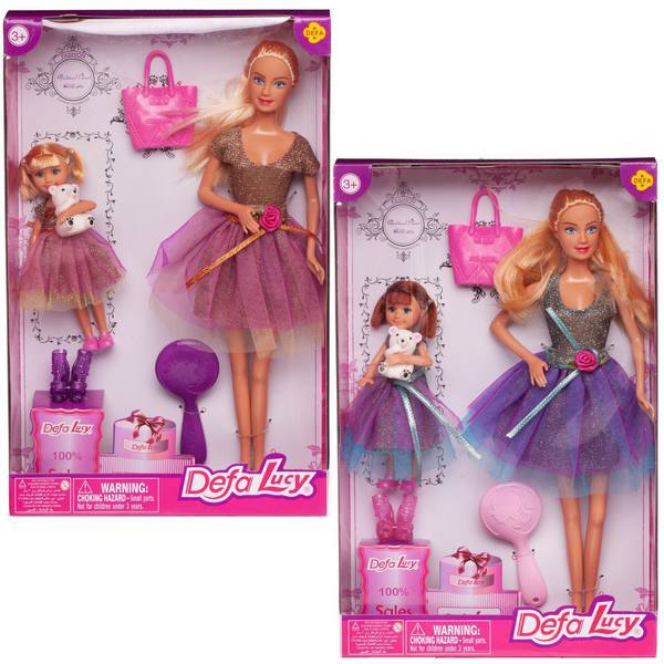 Игровой набор Defa Lucy Мама и дочка идут в гости - 8304d