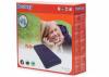 Кровать надувная Bestway 1,5 местная флок, ножной насос  67224N синий 188х99х22см - 86312