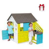 Игровой домик с кухней, синий - 810703