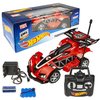 Радиоуправляемый багги 1Toy Hot Wheels, свет, красная - Т10985