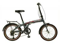 Велосипед Novatrack 20*, складной, серый - 20FATG6SV.GR5