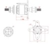 Электродвигатель EMAX GT2815|05 1500KV для авиамоделей - EMX-0101004024