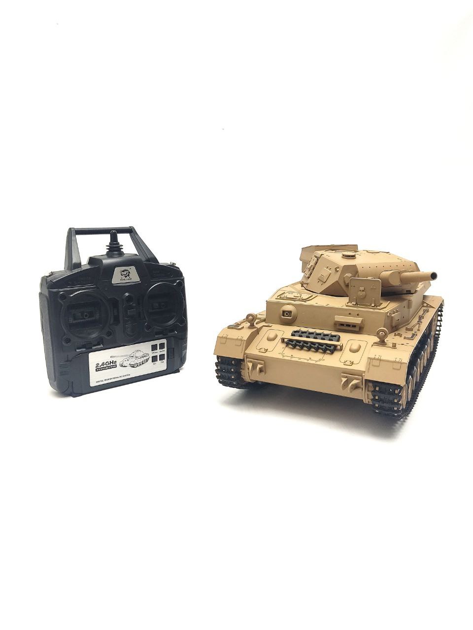 Радиоуправляемый танк Heng Long Dak PZ.Kpfw. IV Ausf. F-1 (Германия) V7.0 RTR масштаб 1:16 2.4G - 3858-1 V7.0
