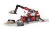 Набор Bruder погрузчик колесный Manitou MRT 2150 с телескопическим ковшом - 02-129