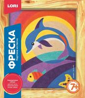 Фреска LORI Картина из песка Дельфин - Кп-042-no