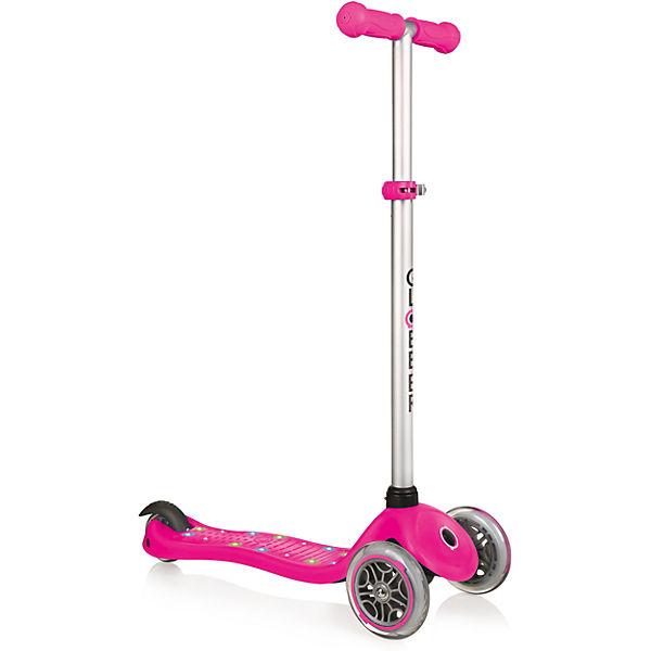 Самокат-кикборд GLOBBER*18 PRIMO STARLIGHT, розовый, 425-110-2 - Р91964