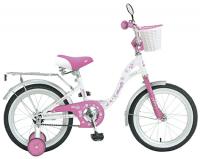 Велосипед NOVATRACK 14* BUTTERFLY, белый-розовый - 147BUTTERFLY.WPN9