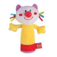 Игрушка с пищалкой Happy Baby Кот - 330358