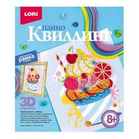 Набор для творчества LORI Квиллинг. Панно *Десерт* - Квл-030