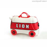 Чемоданчик на колёсиках с подножкой 3в1 Zilmer *Львёнок LION* - ZIL1803-008