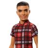 Кукла Barbie Fashionistas Кен в клетчатой рубашке 33 см - FNH41