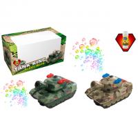 Игрушечный танк Power King (свет, звук, пускает мыльные пузыри) BT-2214E - Б81636