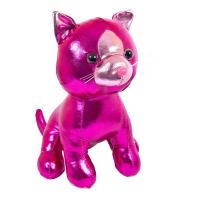 Мягкая игрушка ABtoys Кошка розовая, 18 см - M2051|2