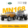 Радиоуправляемый краулер MN Model First Generation Range Rover 4WD RTR масштаб 1:12 2.4G - MN-168-BLUE