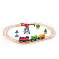 Игровой набор Железная дорога Доставки Груза Hape - E3731_HP