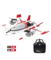 Радиоуправляемый самолет XK Innovation RTF 2.4G - QIDI-570-RED
