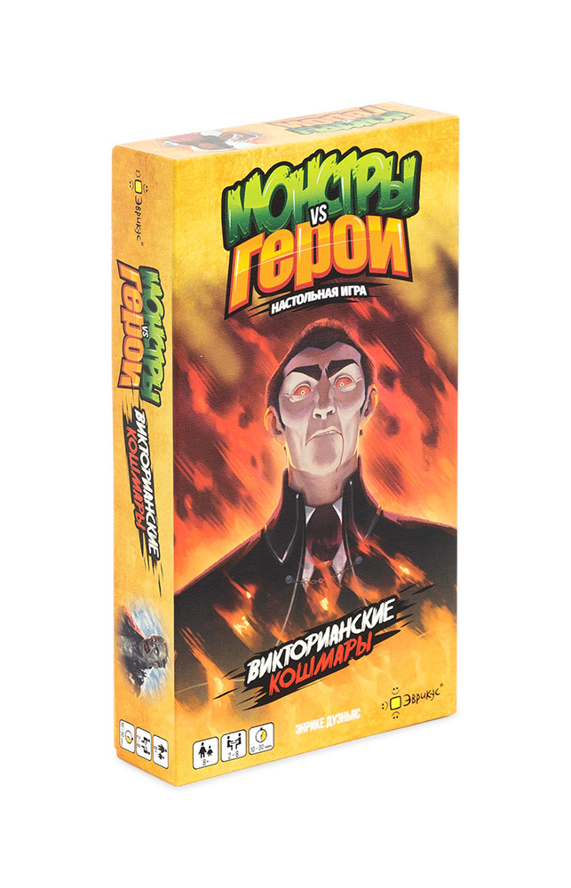 Настольная игра Эврикус Монстры vs Герои. Викторианские кошмары - BG-11022