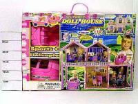 Дом для куклы 11,5 с машиной Shenzhen Toys 480 - Д10722