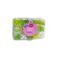 Набор акриловых бусинок D|M зеленый мини - 57403