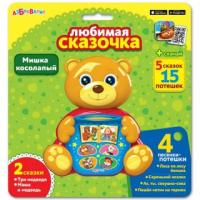 Музыкальная игрушка Азбукварик Мишка косолапый любимая сказочка - 185-8