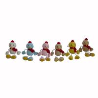 Мягкая игрушка подвеска Snowmen петух 11 см, 6 видов - Е96333