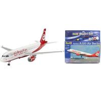 Сборная модель Самолет Пассажирский Airbus A320 AirBerlin масштаб 1:144 - 64861