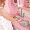 Кухня игровая Винтаж, цвет: розовый с белым - 53347_KE