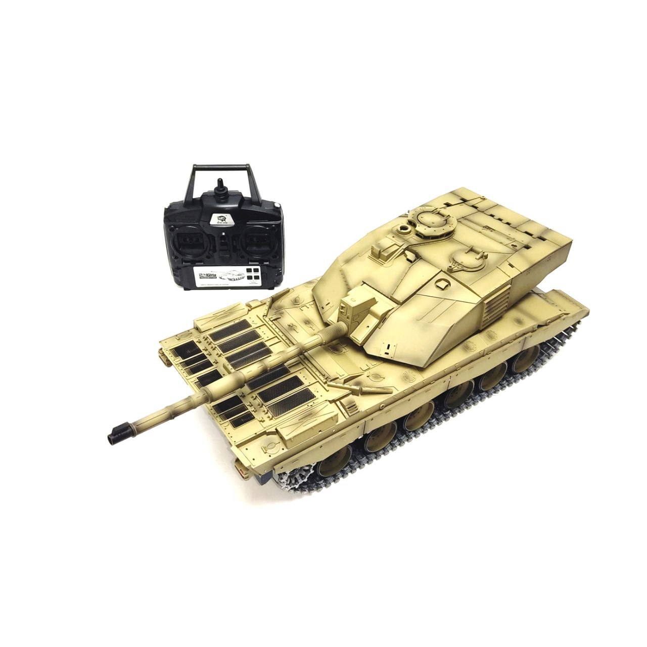 Радиоуправляемый танк Heng Long British Challenger 2 PRO RTR масштаб 1:16 2.4G - HL3908-1PRO V5.3