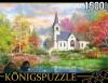 Пазл Konigspuzzle Доминик Дэвисон Часовня в парке 1000 элементов - МГК1500-8489
