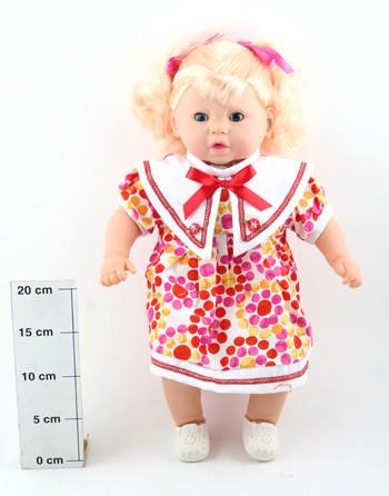 *Моя любимая кукла* JOY TOY девочка в платье с бантиком, РАС 46 см, 1 вид  18088 - Д29321