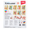 Панно в технике квиллинг *Колибри* - Квл-017