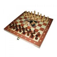 Настольная игра 3 в 1 *Шашки, шахматы, нарды* W001L - Ф32768