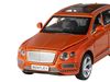 Машина Автопанорама Bentley Bentayga, оранжевый, масштаб 1:34, свет, звук, инерция - JB1251301