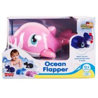 Игрушка для купания Hap-p-Kid *Водоплавающие*, розовый дельфин - 4302