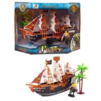 Игровой набор Junfa Toys Корабль пиратский - 15991D