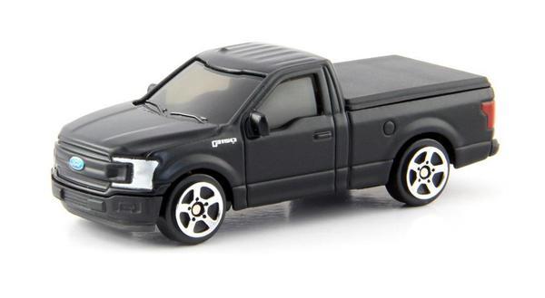Машина металлическая Uni-Fortune *Ford F150 2018*, черная матовая - 344037SM