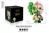 Конструктор Balody Kaws 3D из миниблоков Обезьянка зеленая половинка, 415 элементов - BA18268