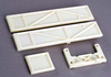 Батарейный отсек Battery box set (2-sides: 1-front:1-rear battery box connector) - TRA2525