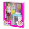 Игровой набор Barbie Кен в ванной - FYK53