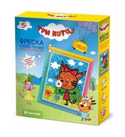 Фреска с блестками *Карамелька. Три кота* - 405101
