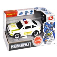 Трансформер 2в1 BONDIBOT Bondibon робот-автомобиль, полиция - ВВ5610