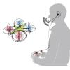 Радиоуправляемый квадрокоптер  Fly-0244 Голосовое управление - 87238