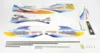 Радиоуправляемый самолет для сборки DW-Hobby E36 580mm Dolphin KIT - E3605-444