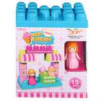 Конструктор Xiangfeng Toys мороженщица 5034, 15 элементов - Г71393