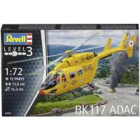 Сборная модель Многоцелевой вертолет BK-117 спасательной службы ADAC масштаб 1:72 - 04953R